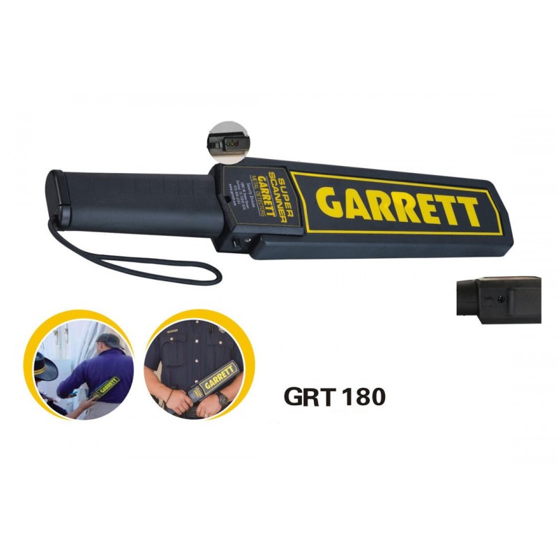 Super Scanner V Garrett : Détecteur de métaux de sécurité portatif