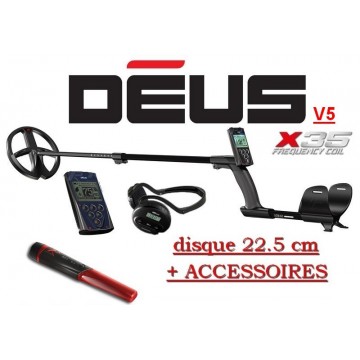 Détecteur Deus full :  22.5 cm X35